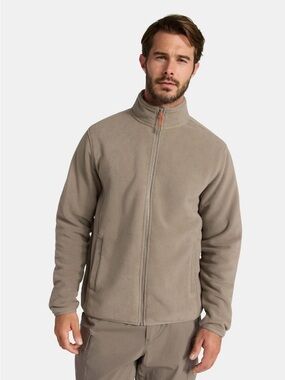 Ozark Trail Men's and Big Men's Fleece Zip-Front Jacket.